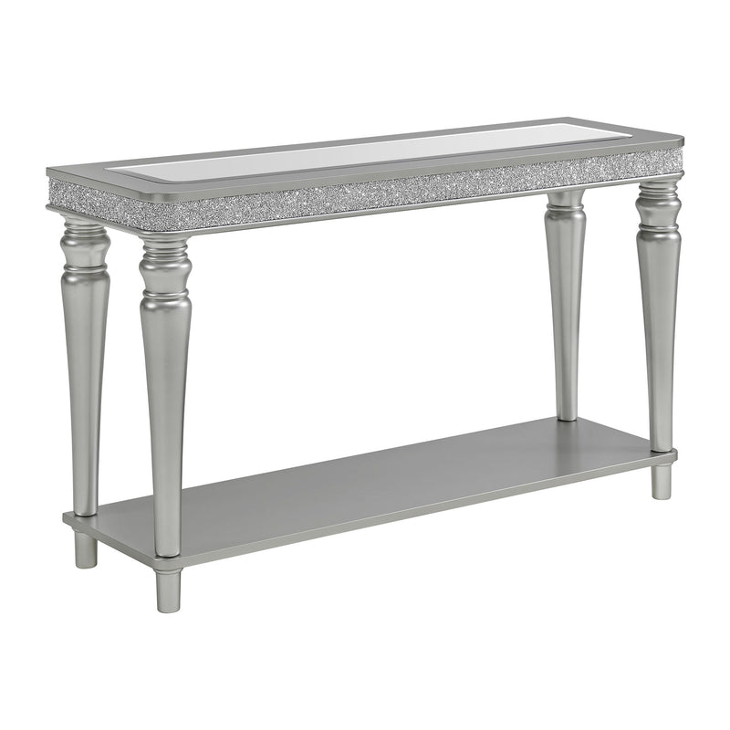 Avril - Sofa Table - Silver