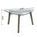 Modern Coffee Table With Wood Construction And Compact Design