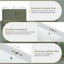 Traditional Bathroom Vanity Set With Soft Close Doors