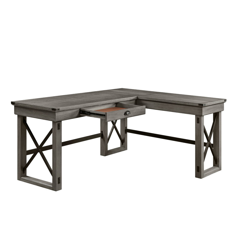 Talmar - Marble Top Weathered Writing Desk With Lift Top