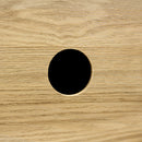 Rattan TV Stand For Tvs Up To 75'', Modern Farmhouse Media Console, Entertainment Center With Legs, TV Cabinet For Living Room, Home Theatre - Natural Wood