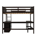 Loft Bed With Shelves With Desk