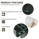 Ceramic Sink Combo, Freestanding Vanity Set With 3 Drawers & Soft Closing Doors