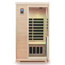 2 Person Far Infrared Hemlock Indoor Sauna Room - Natural