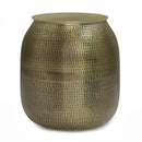 Griffen - Handcrafted Metal Storage Accent Table