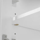 Bathroom Vanity With Ceramic Sink, 2 Doors 3 Drawers, Soft Close Design