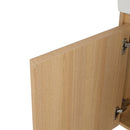 Modern Bathroom Vanity With Ceramic Basin, Wall Mounted Floating Sink Combo, Storage Cabinet