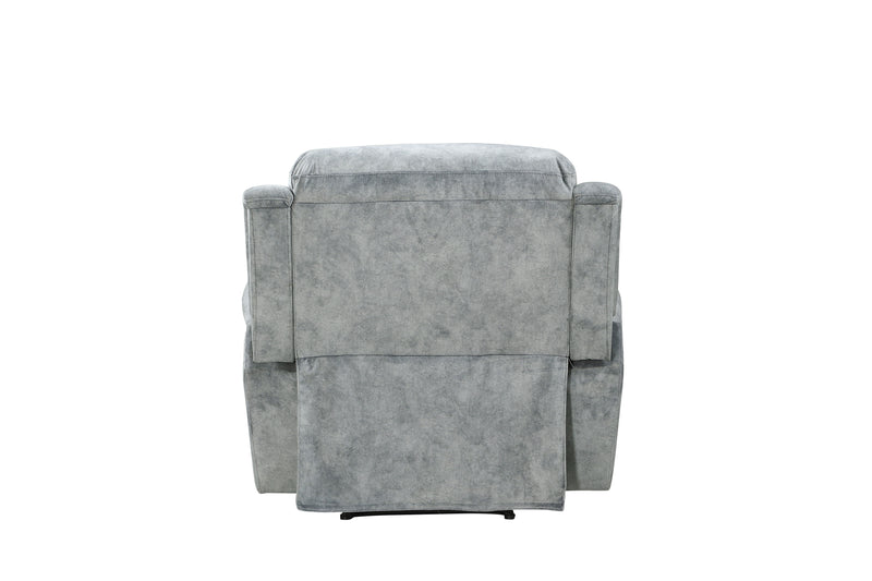 Mariana - Manual Recliner Chair - Silver Gray