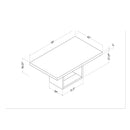 Sheena - 5 Pieces Dining Table Set - Black