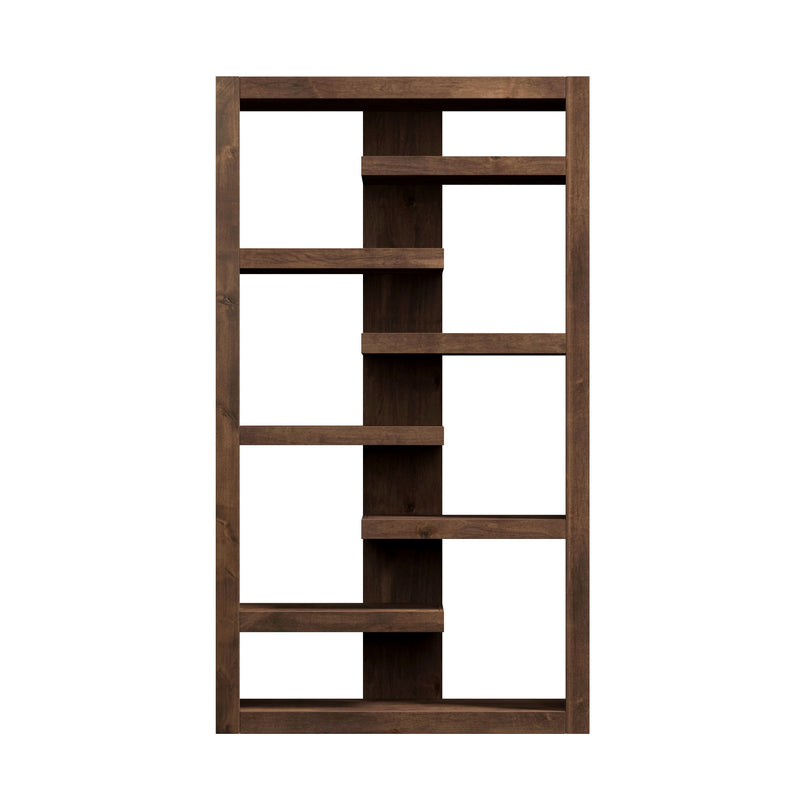 Sausalito - 72" High 6-Shelf Bookcase - Whiskey