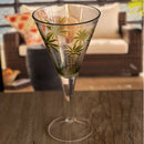 Leadingware V Shaped Unbreakable Plastic Wine Glasses, 14Oz (Set of 4) - Clear