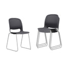 Stacking Chairs (Set of 4) - Black