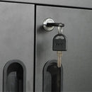 Heavy Duty Metal Garage Storage Cabinet With Wheels Sturdy Tool Organizer