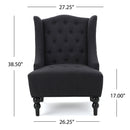 Toddman - Hi - Back Club Chair With Elegant Design