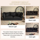 Modern Comfy Upholstered Sofa Cloud Couch, Deep Seat Couches With Multiple Large Soft Pillows