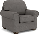 Preston - Fabric Chair - Dark Gray - Atlantic Fine Furniture Inc