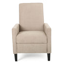 Minimalist Design Fabric Push Back Chair