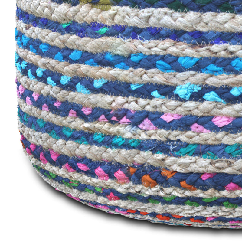 Margo - Handcrafted Round Pouf