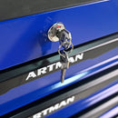 Rolling Metal Tool Chest With Drawers, Steel Storage Cabinet With Ball Bearing Slides