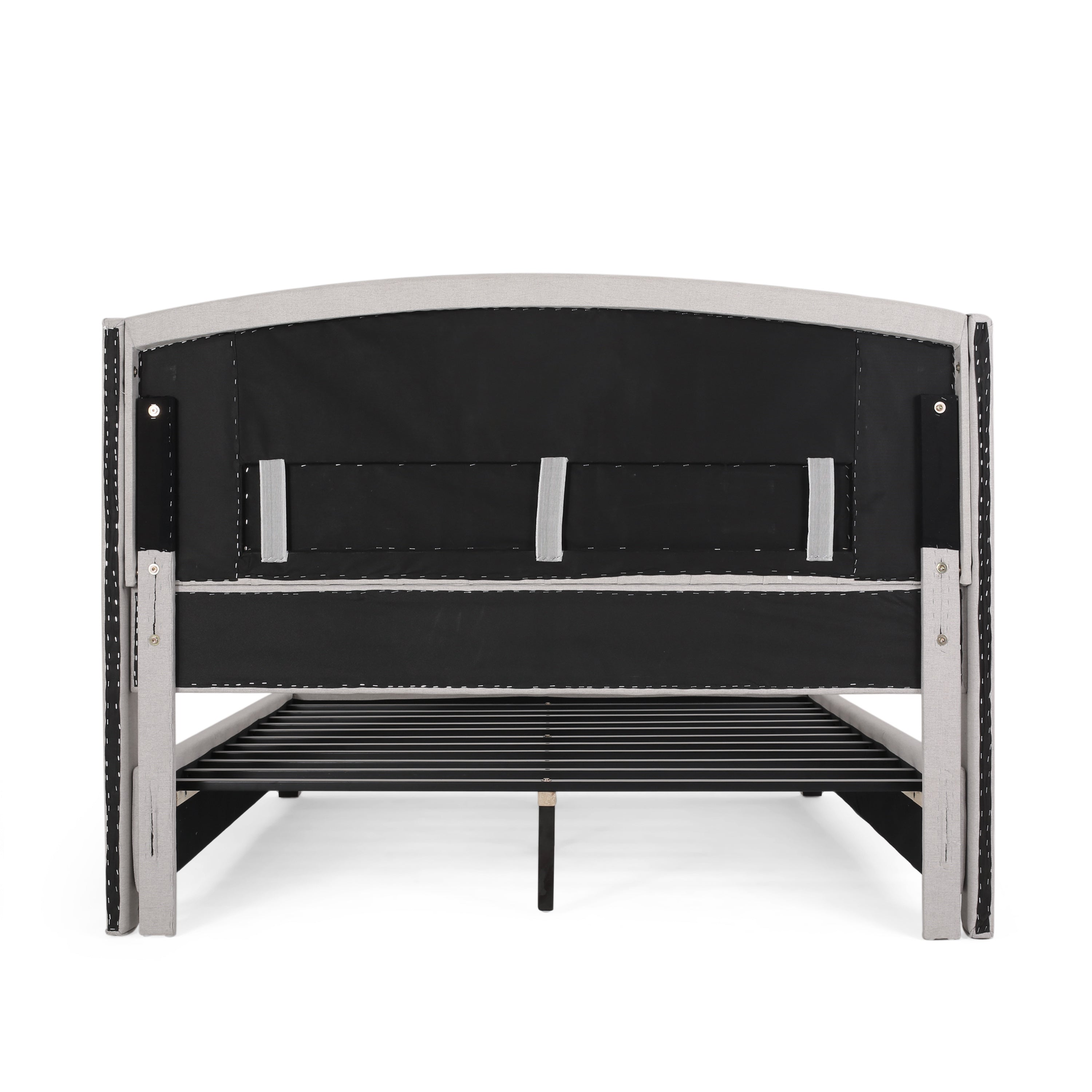 ALBERTA FULLY UPHOLSTERED QUEEN WHOLE BED-HEADBOARD -NEW - Atlantic Fine Furniture Melbourne FL