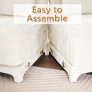 Elegant Sofa With Ergonomic Design And Lumbar Pillows