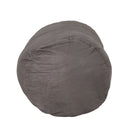 Michael - Modern Cylindrical Suede Bean Bag Chair