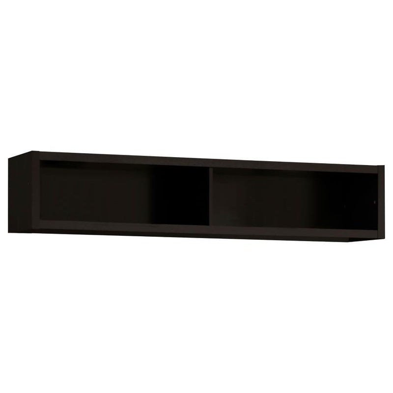 Lewes - Bridge With 2 Encased Storage Compartments - Cappuccino