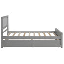 Platform Bed With Two Drawers