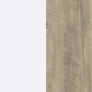 Dalton - 2 Door Storage Credenza - White And Distressed Pine