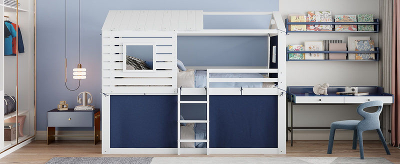 Bunk House Bed With Tent