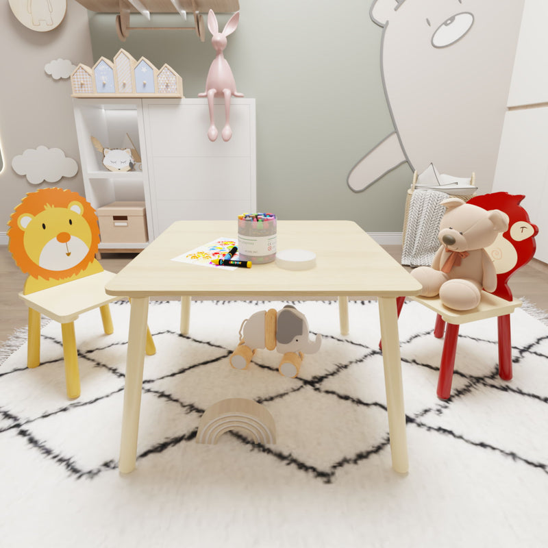 Kids activity table and chairs on sale