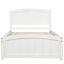 Platform Bed & Headboard, Footboard And Wood Slat Support