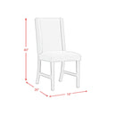 Eleanor - Dining Side Chair (Set of 2) - White / Heirloom