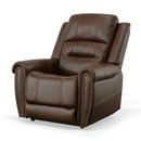 Oscar - Power Lift Recliner With Right-Hand Control & Power Headrest - Pumpernickel