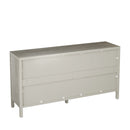 Buffet Cabinet With 4 Doors, Storage Sideboard For Living Room, Dining Room - Champagne