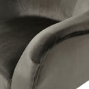 Alyssa - Mid Century Upholstered Arm Chair With Wingback Design