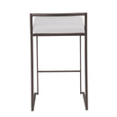 Fuji - Industrial Stackable Counter Stool Elegant Design