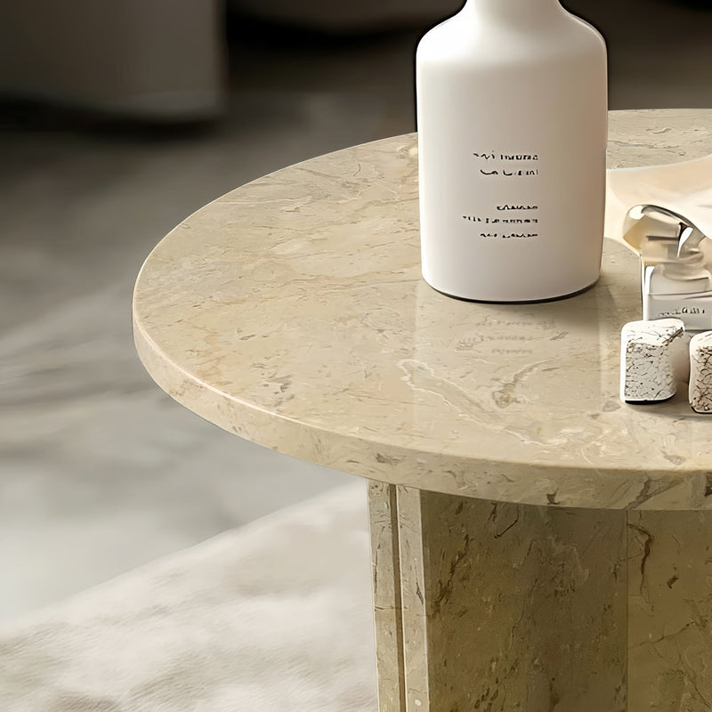 Luxury Coffee Table With Unique Veining, Unique Stone Design