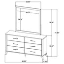 Kaywood - 6-Drawer Dresser Cabinet