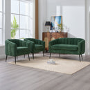 3 Piece Living Room Furniture Set Sofa & Armchairs