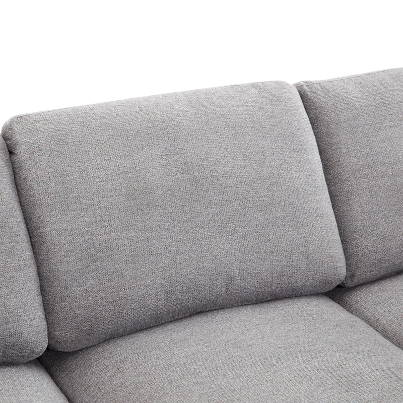 Sectional Sofa Modular U-Shaped With Ottoman & USB Ports