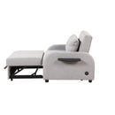 Versatile Pull Out Sofa Sleeper 3 In 1 With Wing Table & USB Charge, Compact Design