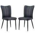 Minimalist Style Minimalist Dining Chairs With Metal Legs