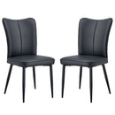 Minimalist Style Minimalist Dining Chairs With Metal Legs