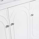 Modern Freestanding Bathroom Vanity With Soft Close Cabinet Doors