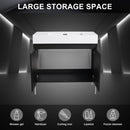 Freestanding Bathroom Vanity With Resin Sink And Storage Cabinet