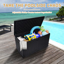 Outdoor Large Storage Box With Lockable Storage Containers
