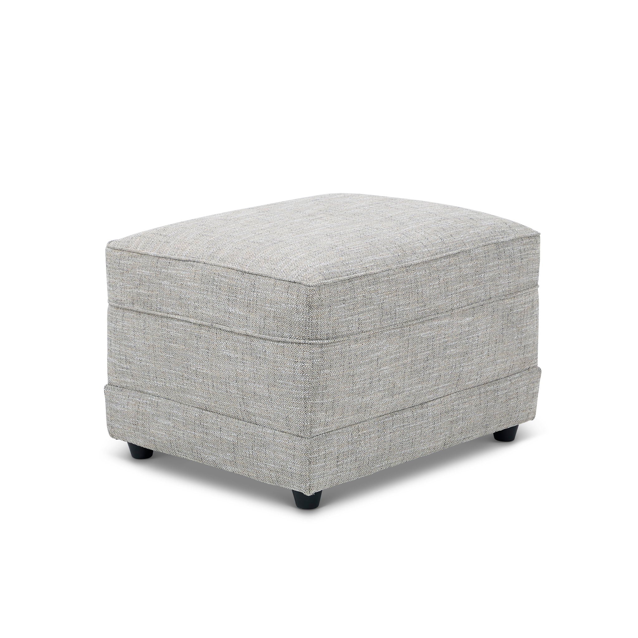 Aggie - Fabric Ottoman