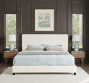 Boucle Upholstered Platform Bed