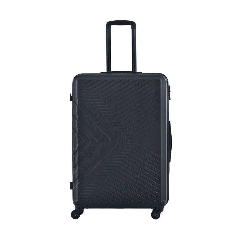 3 Piece Luggage Sets Lightweight Suitcase With Two Hooks, Spinner Wheels, Tsa Lock, Durable Hard Shell